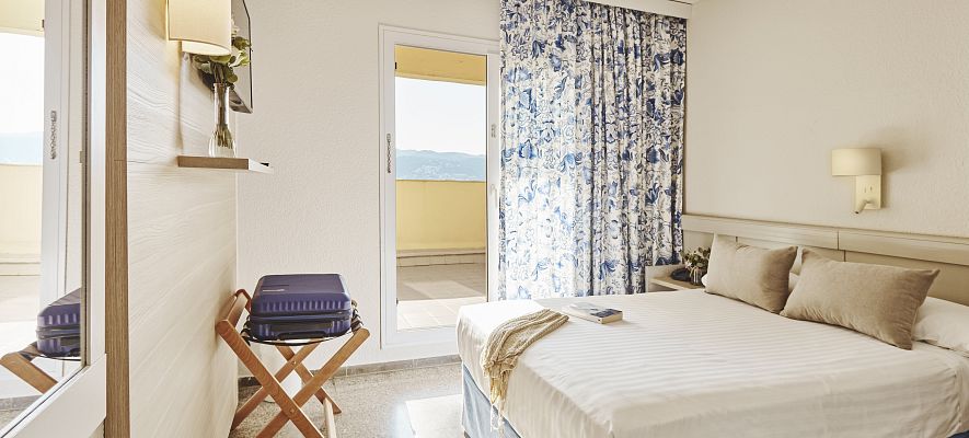Ático superior doble con cama de matrimonio