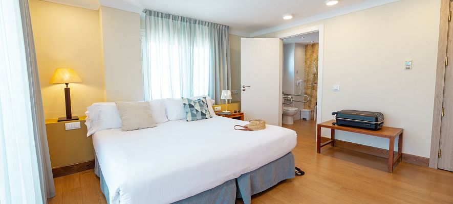 Habitación doble ático adaptada