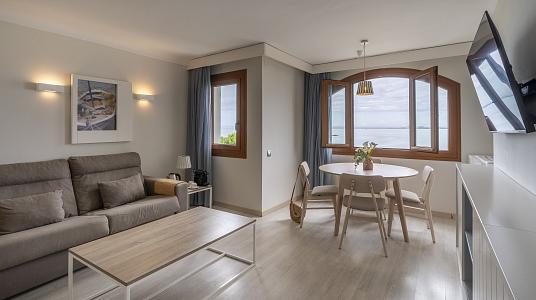 Habitación doble con vista al mar frontal