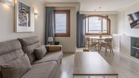 Habitación doble con vista al mar frontal