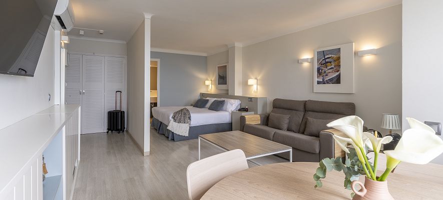 Chambre double avec vue sur la mer