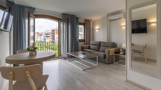 Habitación doble con vista al mar lateral