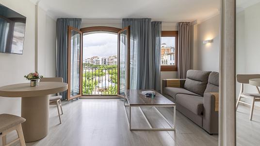 Habitación doble con vista al mar lateral