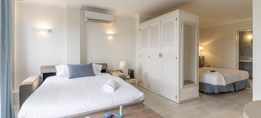 Chambre double avec vue sur la mer latérale