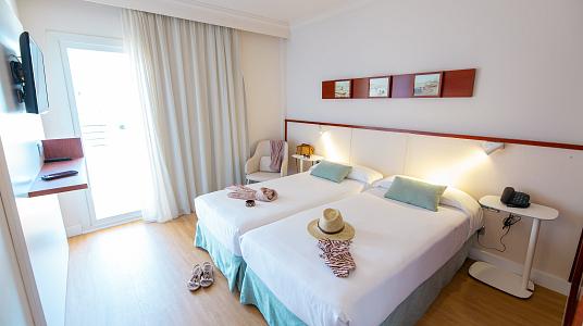 Chambre double avec vue sur la mer latérale