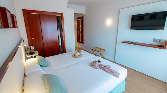 Chambre double avec vue sur la mer latérale