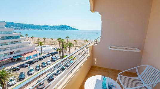 Chambre double avec vue sur la mer latérale