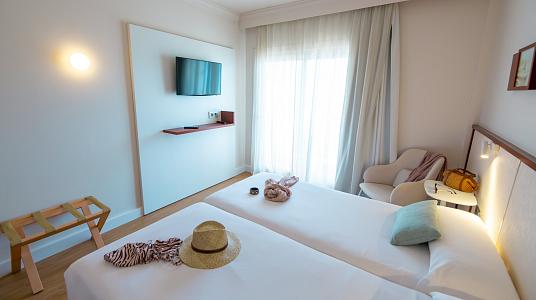 Chambre double avec vue sur la mer latérale