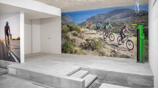 Facilities specially designed for cyclists