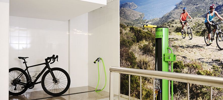 Servicios exclusivos para ciclistas